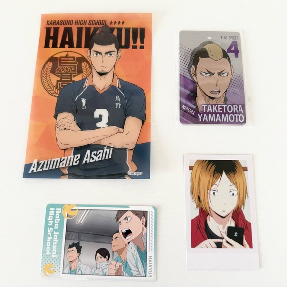 Accents Haikyu Official Collectible Merch Photo Cards Kenma Kozume accents-haikyu-official-collectible-merch-photo-cards-kenma-kozume